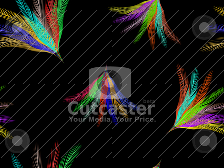 To use this stock image in your creative project, please select the size you need over to the right and click the "Add to Cart" button.
Your downloaded image will come with the Cutcaster watermark removed so don’t worry about the watermark you see on this page. Feathers fan seamless pattern stock vector clipart, feathers fan seamless pattern, abstract vector art illustration by Laschon Robert Paul
