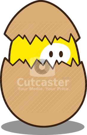 To use this stock image in your creative project, please select the size you need over to the right and click the "Add to Cart" button.
Your downloaded image will come with the Cutcaster watermark removed so don’t worry about the watermark you see on this page. Cute little chicken stock vector clipart, cute little chicken inside shell by mhatzapa