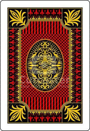 To use this stock image in your creative project, please select the size you need over to the right and click the "Add to Cart" button.
Your downloaded image will come with the Cutcaster watermark removed so don’t worry about the watermark you see on this page. Playing card back side 62x90 mm stock vector clipart, by bobyramone