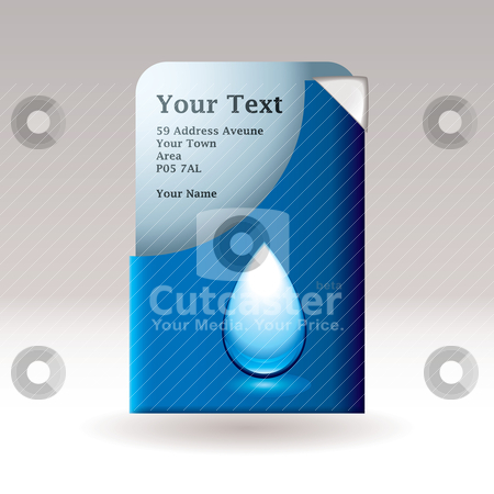 To use this stock image in your creative project, please select the size you need over to the right and click the "Add to Cart" button.
Your downloaded image will come with the Cutcaster watermark removed so don’t worry about the watermark you see on this page. Modern card water stock vector clipart, Modern flyer or paper card with water icon and eco theme by Michael Travers