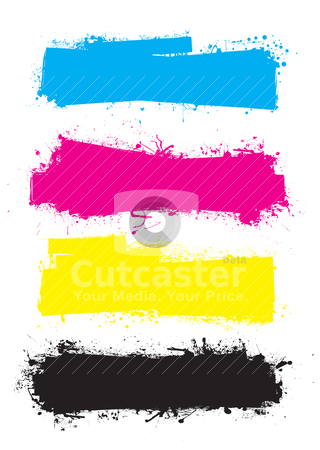 To use this stock image in your creative project, please select the size you need over to the right and click the "Add to Cart" button.
Your downloaded image will come with the Cutcaster watermark removed so don’t worry about the watermark you see on this page. Splat roller banners cmyk stock vector clipart, Splat banner cmyk ink grunge effect with space for text by Michael Travers