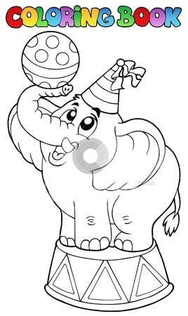 To use this stock image in your creative project, please select the size you need over to the right and click the "Add to Cart" button.
Your downloaded image will come with the Cutcaster watermark removed so don’t worry about the watermark you see on this page. Coloring book with circus elephant stock vector clipart, Coloring book with circus elephant - vector illustration. by Klara Viskova