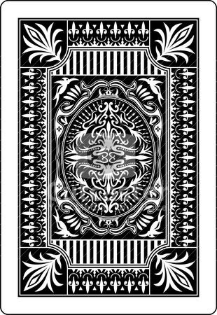 To use this stock image in your creative project, please select the size you need over to the right and click the "Add to Cart" button.
Your downloaded image will come with the Cutcaster watermark removed so don’t worry about the watermark you see on this page. Playing card back side 62x90 mm stock vector clipart, design of back side of playing card by bobyramone