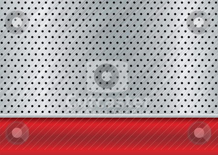 To use this stock image in your creative project, please select the size you need over to the right and click the "Add to Cart" button.
Your downloaded image will come with the Cutcaster watermark removed so don’t worry about the watermark you see on this page. Brushed metal copyspace stock vector clipart, Silver brushed metal background with silk red banner by Michael Travers