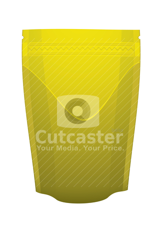 To use this stock image in your creative project, please select the size you need over to the right and click the "Add to Cart" button.
Your downloaded image will come with the Cutcaster watermark removed so don’t worry about the watermark you see on this page. Gold foil food pouch stock vector clipart, Gold metal foil sealed food pouch by Michael Travers
