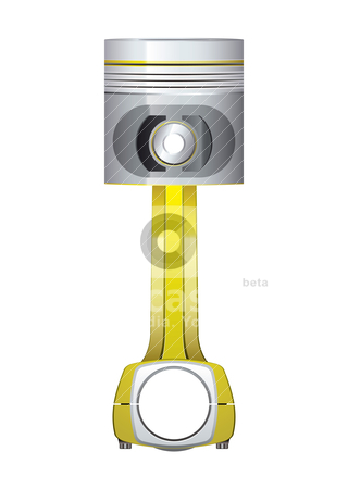 To use this stock image in your creative project, please select the size you need over to the right and click the "Add to Cart" button.
Your downloaded image will come with the Cutcaster watermark removed so don’t worry about the watermark you see on this page. Emgine piston gold stock vector clipart, Engine silver and gold metal piston upgrade part by Michael Travers